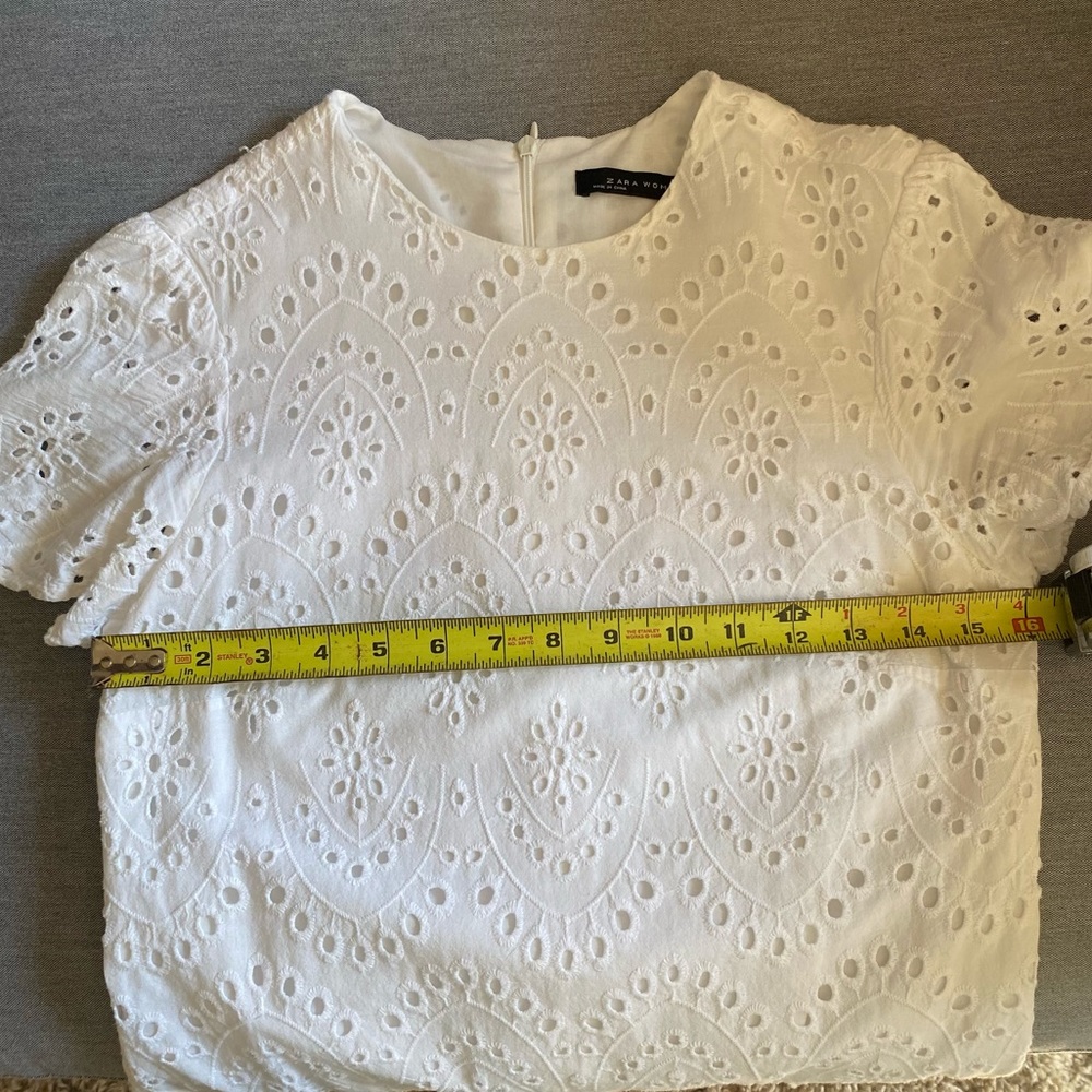 Zara eyelet dress XS - Picture 3 of 4